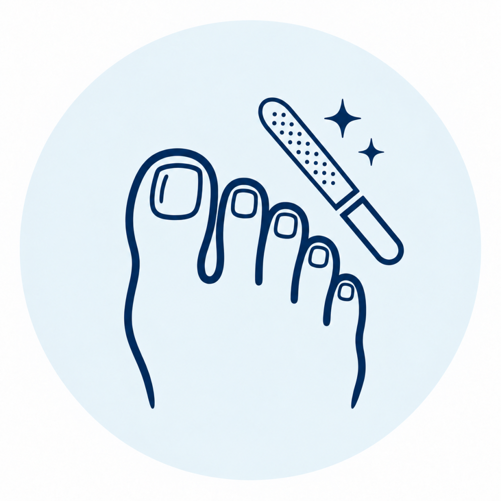Medical pedicure service in Calgary