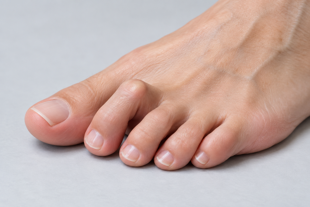Hammertoes affecting the lesser toes